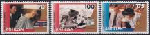 1992, Nizozemské Antily, 0763/0765, 12,5 roku regenství královny Beatrix ✶✶