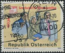 1992, Rakousko, 2049, 100 let Odborových svazů v privátním sektoru (GPA) ⊙