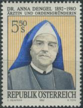 1992, Rakousko, 2067, 100. výročí narození Anny Dengelové ∗∗