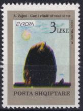 1993, Albánie, 2529, EUROPA: Moderní umění - Obraz od Agima Zajmiho ✶✶