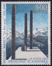 1993, Andorra (Francouzská pošta), 0460, Umění  ✶✶