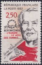 1993, Francie, 2956, 100. výročí narození Louise Weissové ✶✶