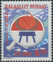 1993, Grónsko, 0230, Mezinárodní rok původních obyvatel ∗∗