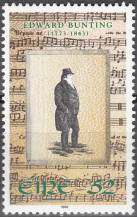 1993, Irsko, 0834, 150. výročí úmrtí Edwarda Buntinga ∗∗