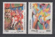 1993, Itálie, 2279/2280, EUROPA - Současné umění, **