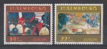 1993, Lucembursko, 1318/1319, EUROPA - Současné umění, **