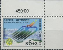 1993, Rakousko, 2091p, Speciální olympijské světové zimní hry postižených, Salzburg a Schladming ∗∗ r
