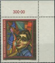 1993, Rakousko, 2103p, 100. výročí narození Rudolfa Wackera ∗∗ r