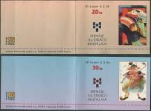 1994/1996, Slovensko, ZS001/013, Malá sbírka známkových sešitků ∗∗