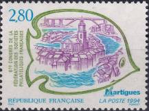 1994, Francie, 3028, Národní kongres asociace francouzských sběratelů známek  ✶✶