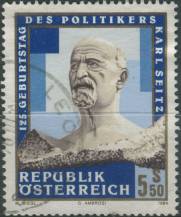 1994, Rakousko, 2132, 125. výročí narození Karla Seitze ⊙