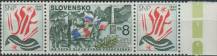 1994, Slovensko, 0040KL+KP, 50. výročí SNP ∗∗ o P
