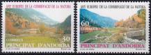 1995, Andorra (Španělská pošta), 0241/0242, Evropský rok chrany přírody ✶✶
