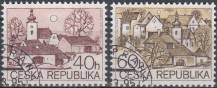 1995, Česko, 0070/0071, Výplatní známky: Venkovské motivy ⊙ 
