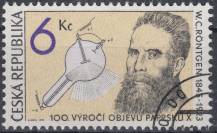 1995, Česko, 0094, W.C.Röntgen, ⊙