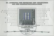 1995, Německo, A032, 50. výročí osvobození vězňů z koncentračních táborů ⊙