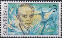 1995, Slovensko, 0062, Osobnosti: Béla Bartók ✶✶