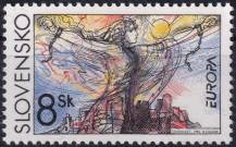 1995, Slovensko, 0065DV, EUROPA: Mír a svoboda ✶✶