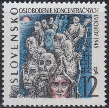 1995, Slovensko, 0066, Osvobození koncentračních táborů ∗∗