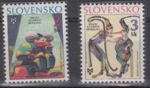 1995, Slovensko, 0075/0076, BIB, **