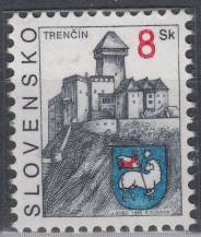 1995, Slovensko, 0077, Města, **