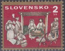 1995, Slovensko, 0081, Vánoce, ⊙