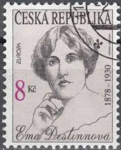 1996, Česko, 0114, EUROPA: Slavné ženy-Ema Destinnová ⊙