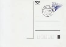 1996, Česko, CDV018, "Trojka" ⊙