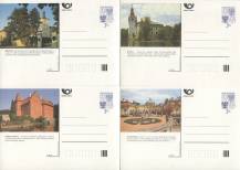 1996, Česko, CDV019A, Architektonické památky v ČR - III. (∗)