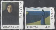 1996, Faery, 0296/0297, EUROPA - Slavné ženy, **