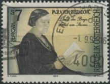 1996, Rakousko, 2189, EUROPA: Významné ženy ⊙