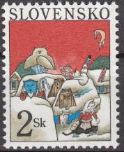 1996, Slovensko, 0106, Vánoce, **