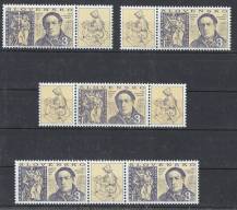 1996, Slovensko, 0110K, Den známky, varianty, **