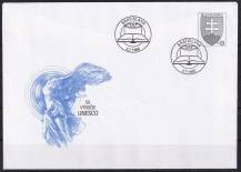 1996, Slovensko, COB010a, 50. výročí UNESCO ⊙