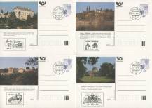 1997, Česko, CDV025B, Architektonické památky v ČR - IV. ⊙