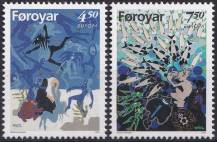 1997, Faerské ostrovy, 0317/0318, EUROPA: Ságy a legendy ∗∗