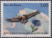 1997, Francie, 3197, Národní parky: Národní park Écrins, orel, blaue Distel ✶✶