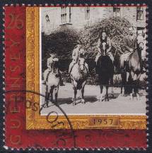 1997, Guernsey, 0755, Zlatá svatba královny Alžběty II. a prince Filipa: Královská rodina  ⊙  