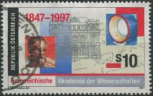 1997, Rakousko, 2210, 150 let Rakouské Akademie věd, Vídeň ⊙