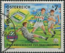 1997, Rakousko, 2217, Rakouský fotbalový mistr 1996: SK Rapid Vídeň ⊙