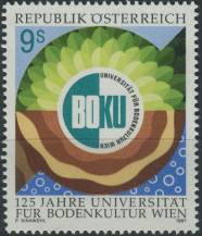1997, Rakousko, 2230, 125 let Zemědělské univerzity, Vídeň ∗∗