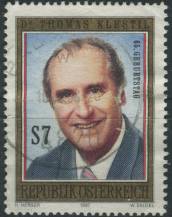 1997, Rakousko, 2235, 65. narozeniny Thomase Klestila ⊙