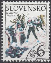 1997, Slovensko, 0113, MS v biatlonu, ⊙