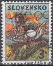 1997, Slovensko, 0114, Velikonoce - Lidové zvyky, ⊙