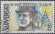 1997, Slovensko, 0117, 100 let bezdrátové telegrafie, ⊙