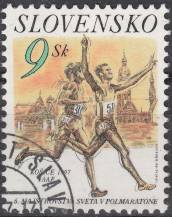 1997, Slovensko, 0131, MS v půlmaratoně, ⊙