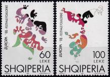 1998, Albánie, 2648/2649, EUROPA: Národní slavnosti a svátky ✶✶
