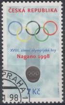 1998, Česko, 0167, OH Nagano, ⊙