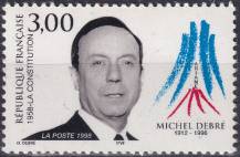 1998, Francie, 3269, 30 let Ústavy páté republiky ✶✶