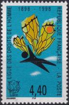 1998, Francie, 3289, 100.let Ligy za lidská práva (LDH) ✶✶